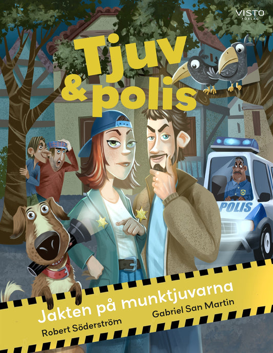 Tjuv och polis : Jakten på munktjuvarna – E-bok