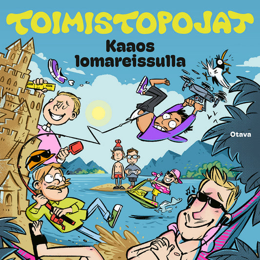 Toimistopojat - Kaaos lomareissulla – Ljudbok