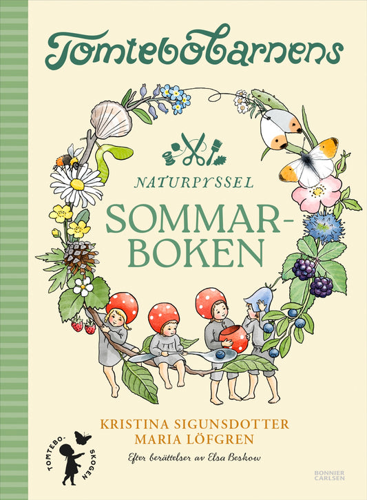 Tomtebobarnens naturpyssel : sommarboken – E-bok