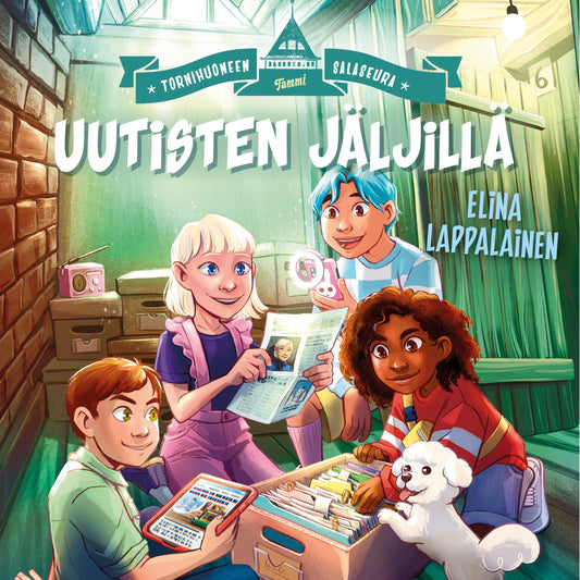 Tornihuoneen salaseura. Uutisten jäljillä – Ljudbok