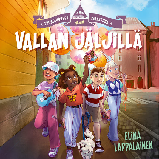 Tornihuoneen salaseura. Vallan jäljillä – Ljudbok