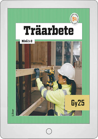 Träarbete nivå 1-3 Digital (elevlicens)