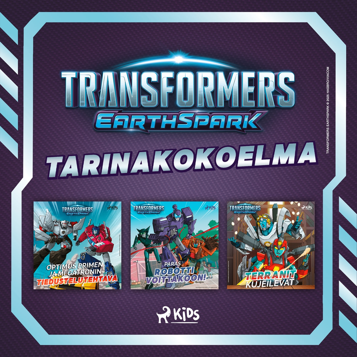 Transformers – Tarinakokoelma – Ljudbok