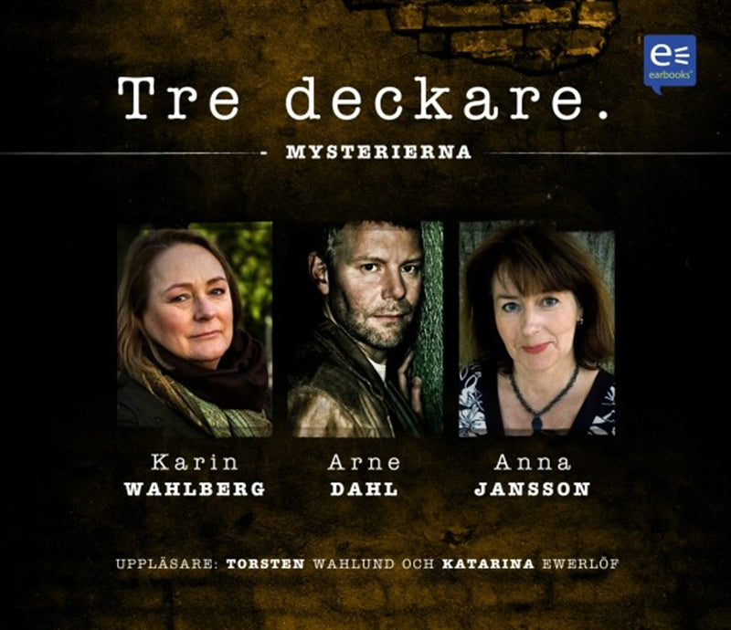 Tre deckare II - Mysterierna – Ljudbok