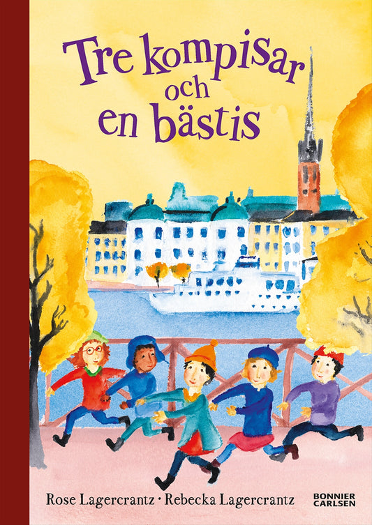 Tre kompisar och en bästis – E-bok