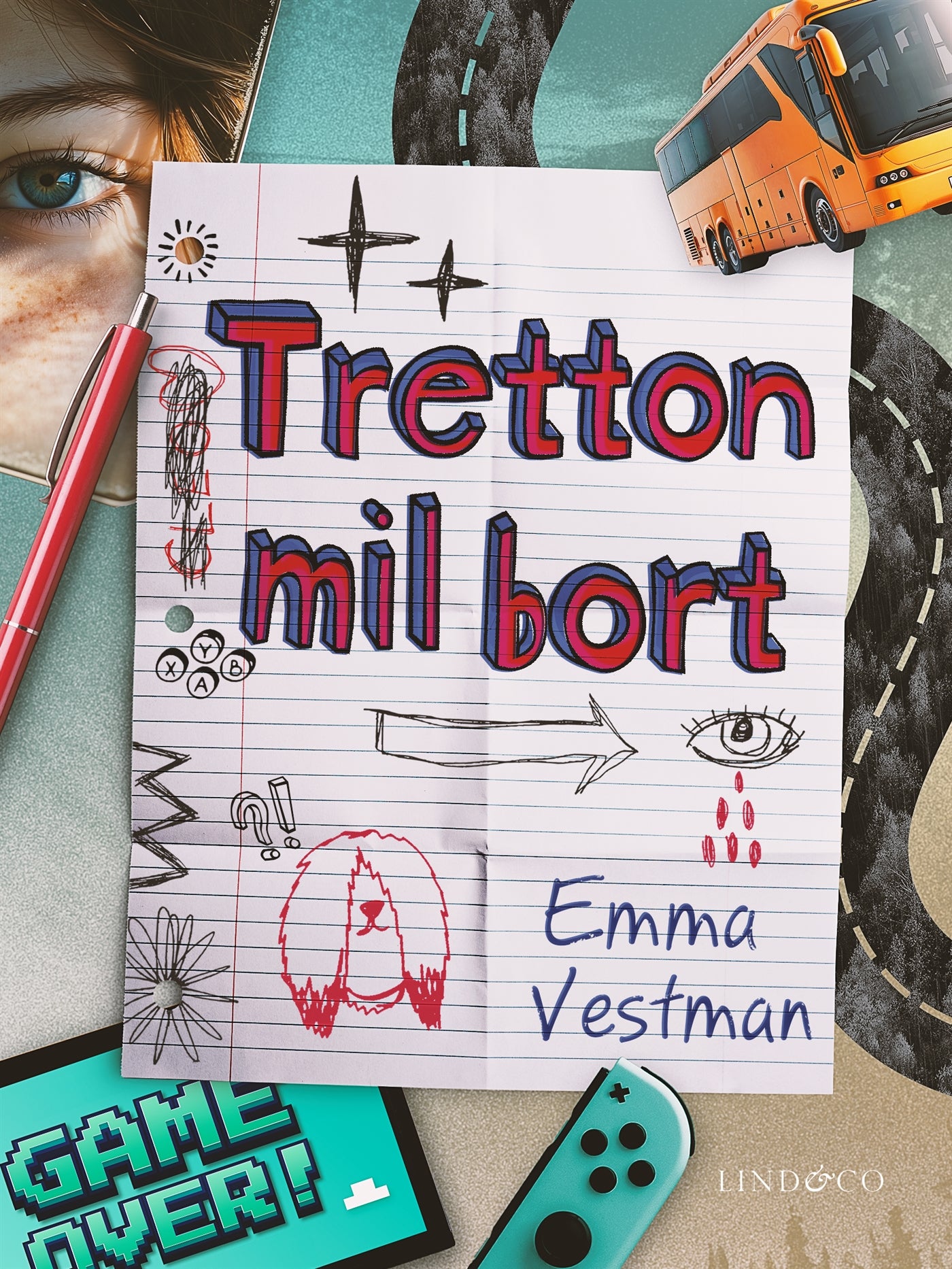 Tretton mil bort – E-bok