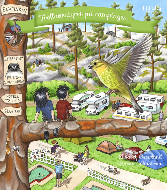 Trolläventyret på campingen – E-bok