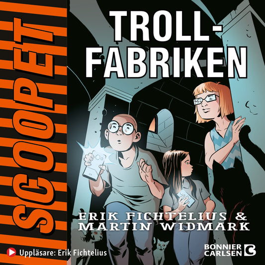 Trollfabriken – Ljudbok
