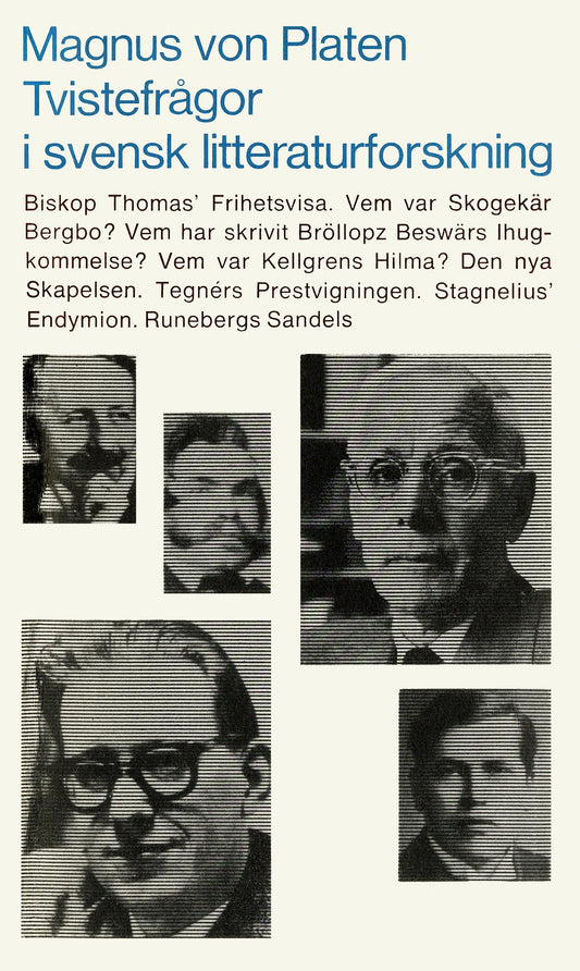 Tvistefrågor i svensk litteraturforskning – E-bok