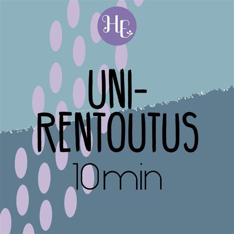 Unirentoutus 10 min – Ljudbok