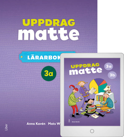 Uppdrag Matte 3A Lärarbok med Lärarwebb