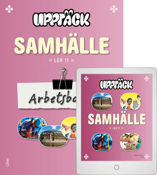 Upptäck Samhälle Arbetsbok med Digitalt Övningsmaterial