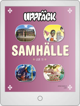 Upptäck Samhälle Digitalt Övningsmaterial (elevlicens)