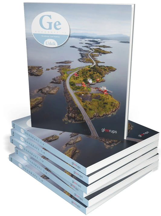 Utkik 7-9 Geografi, 2:a upplagan, 25 ex + dig lärarmaterial (OBS! Endast för lärare)