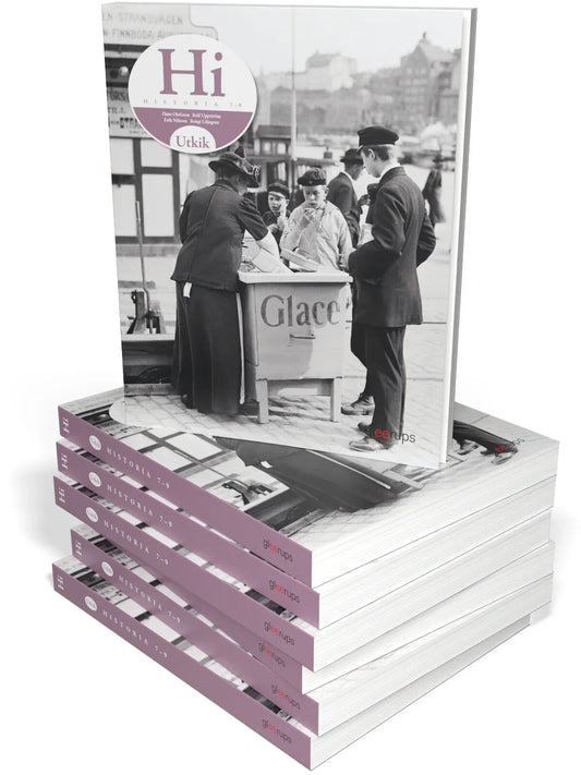 Utkik 7-9 Historia, 2:a upplagan, 25 ex + dig lärarmaterial (OBS! Endast för lärare)