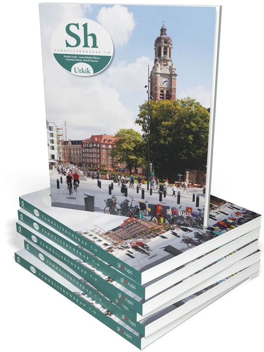 Utkik 7-9 Samhällskunskap, 2:a upplagan, 25 ex+dig lärarmtrl (OBS! Endast för lärare)