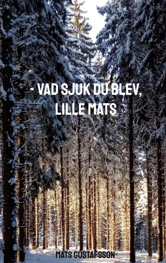 -VAD SJUK DU BLEV, LILLE MATS – E-bok