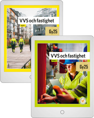 VVS och fastighet nivå 1 och 2 Digitalt paket (elevlicens)