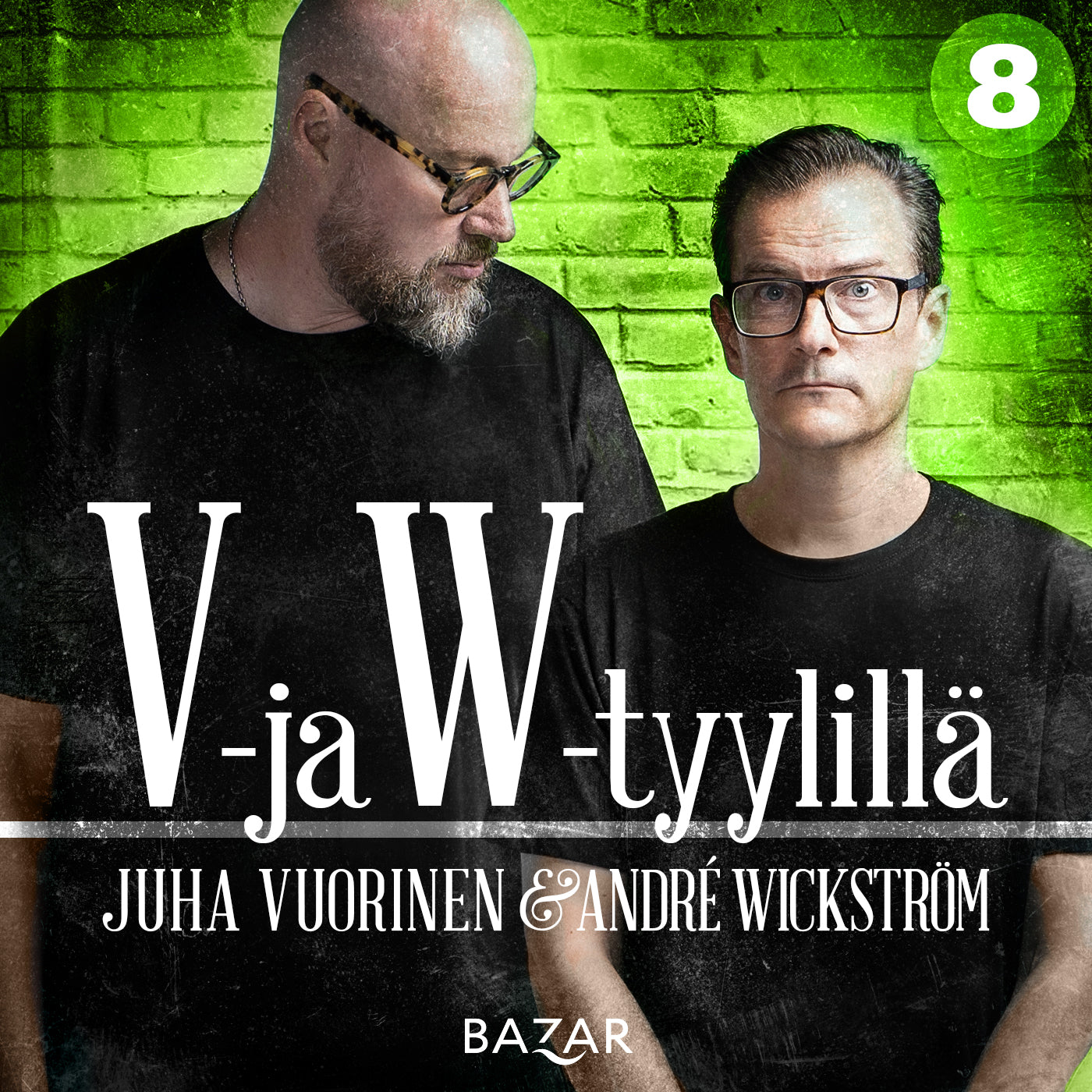 V- ja W-tyylillä K8 – Ljudbok