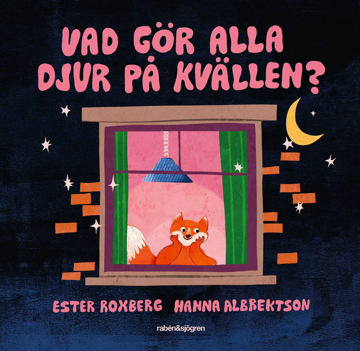 Vad gör alla djur på kvällen? – E-bok