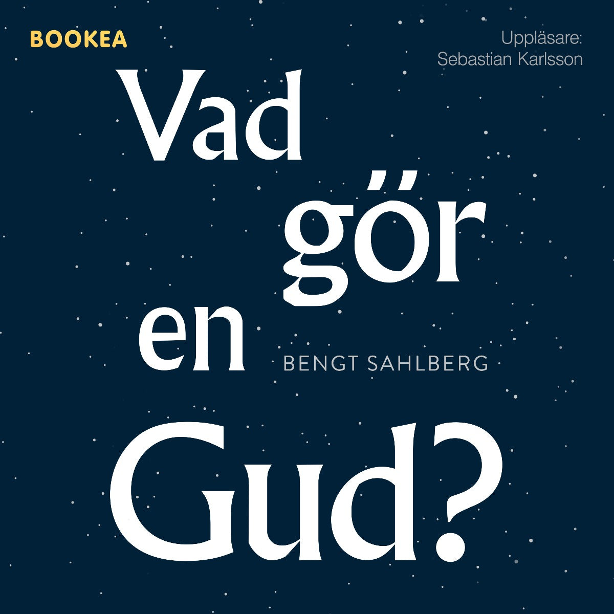Vad gör en Gud? – Ljudbok
