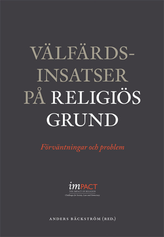 Välfärdsinsatser på religiös grund – E-bok