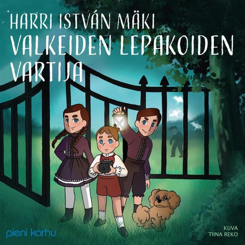 Valkeiden lepakoiden vartija – Ljudbok
