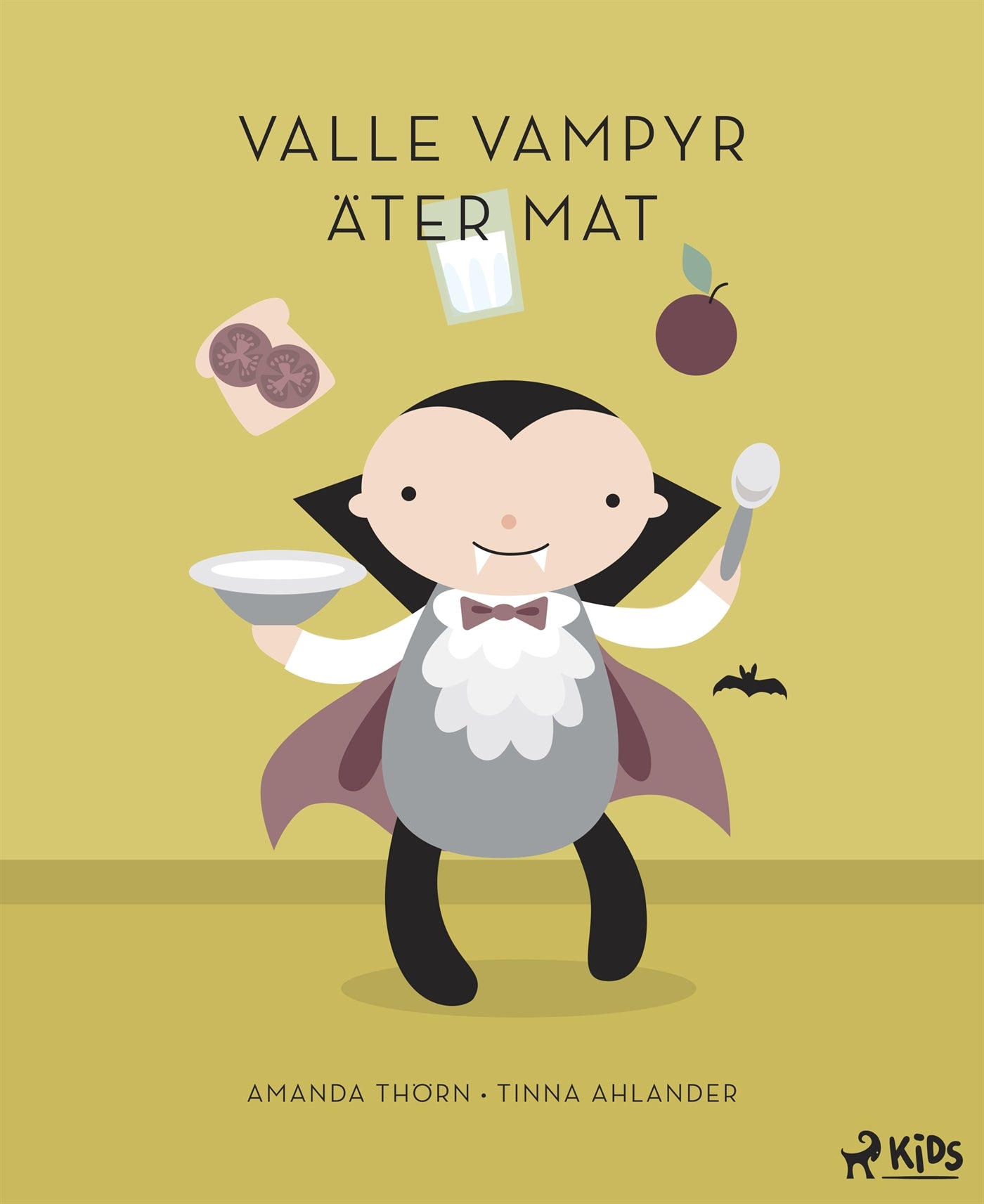 Valle Vampyr äter mat – E-bok