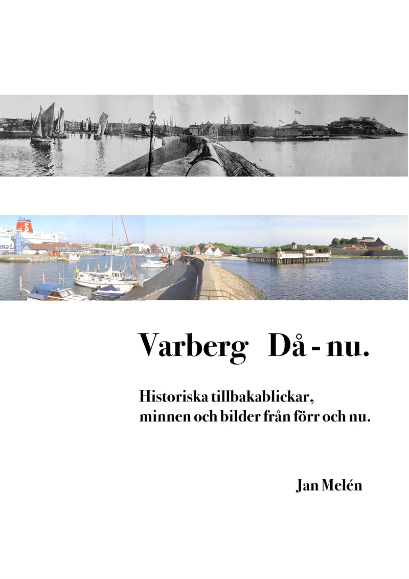 Varberg Då - nu: Historiska tillbakablickar, minnen och bilder från förr och nu. – E-bok