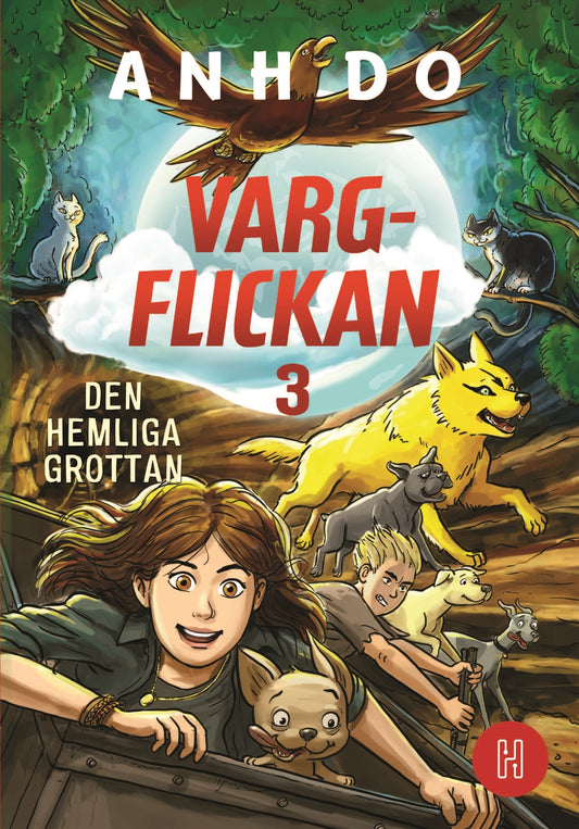 Vargflickan - Den hemliga grottan – E-bok