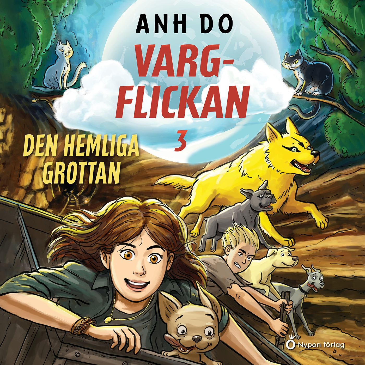 Vargflickan - Den hemliga grottan – Ljudbok