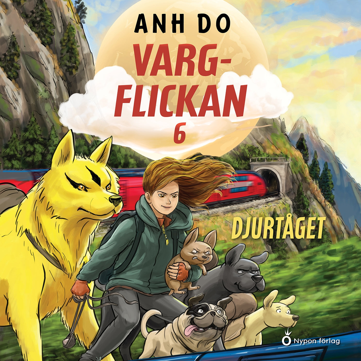 Vargflickan - Djurtåget – Ljudbok