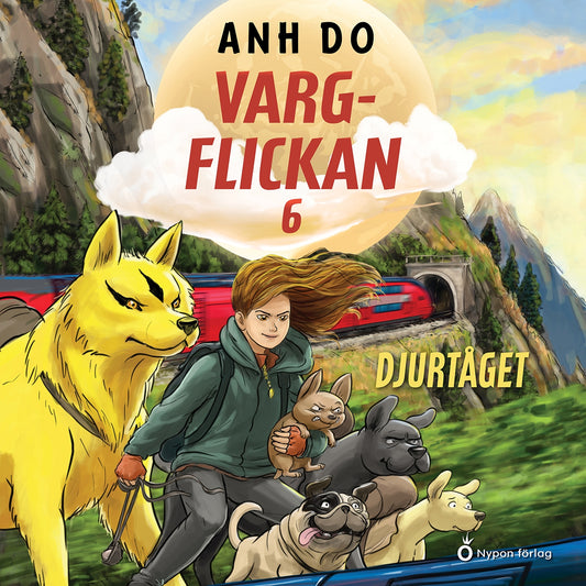 Vargflickan - Djurtåget – Ljudbok