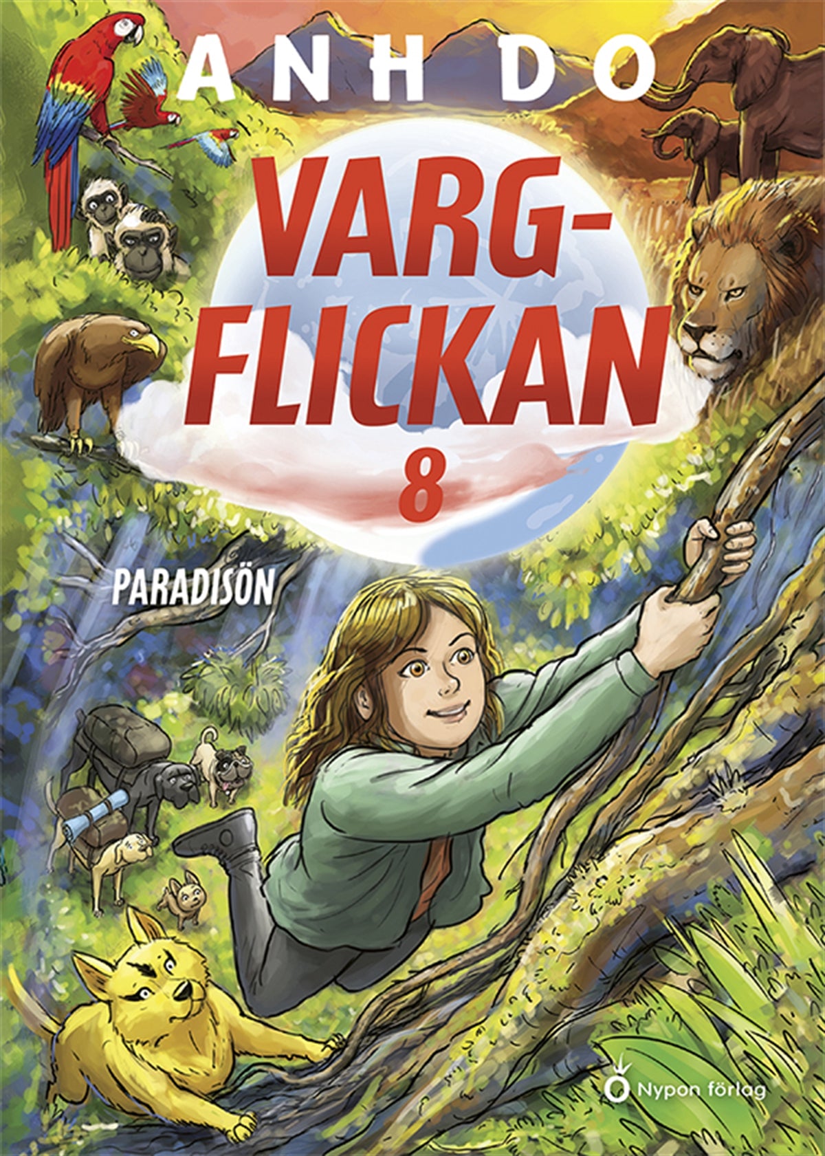 Vargflickan - Paradisön – E-bok
