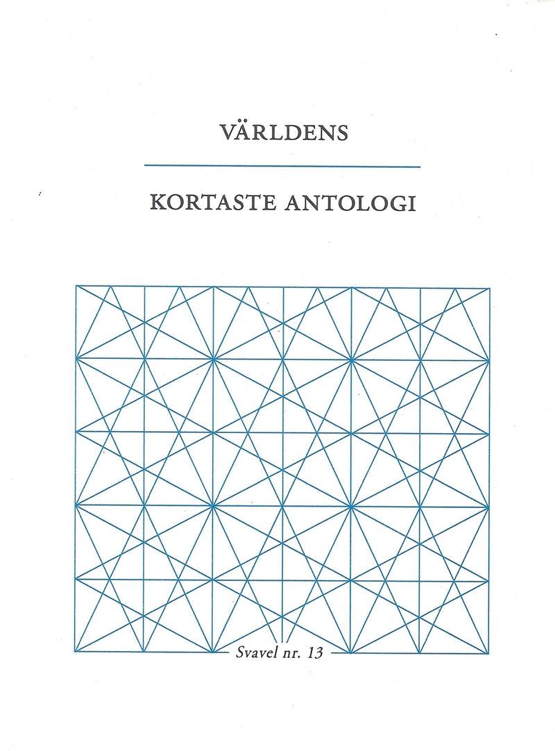 Världens kortaste antologi – Ljudbok