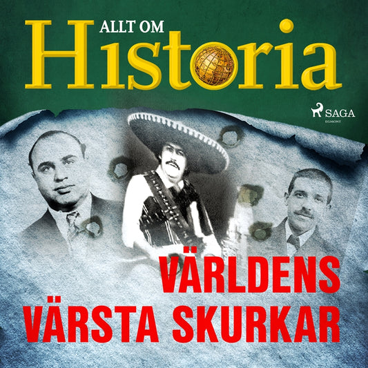 Världens värsta skurkar – Ljudbok