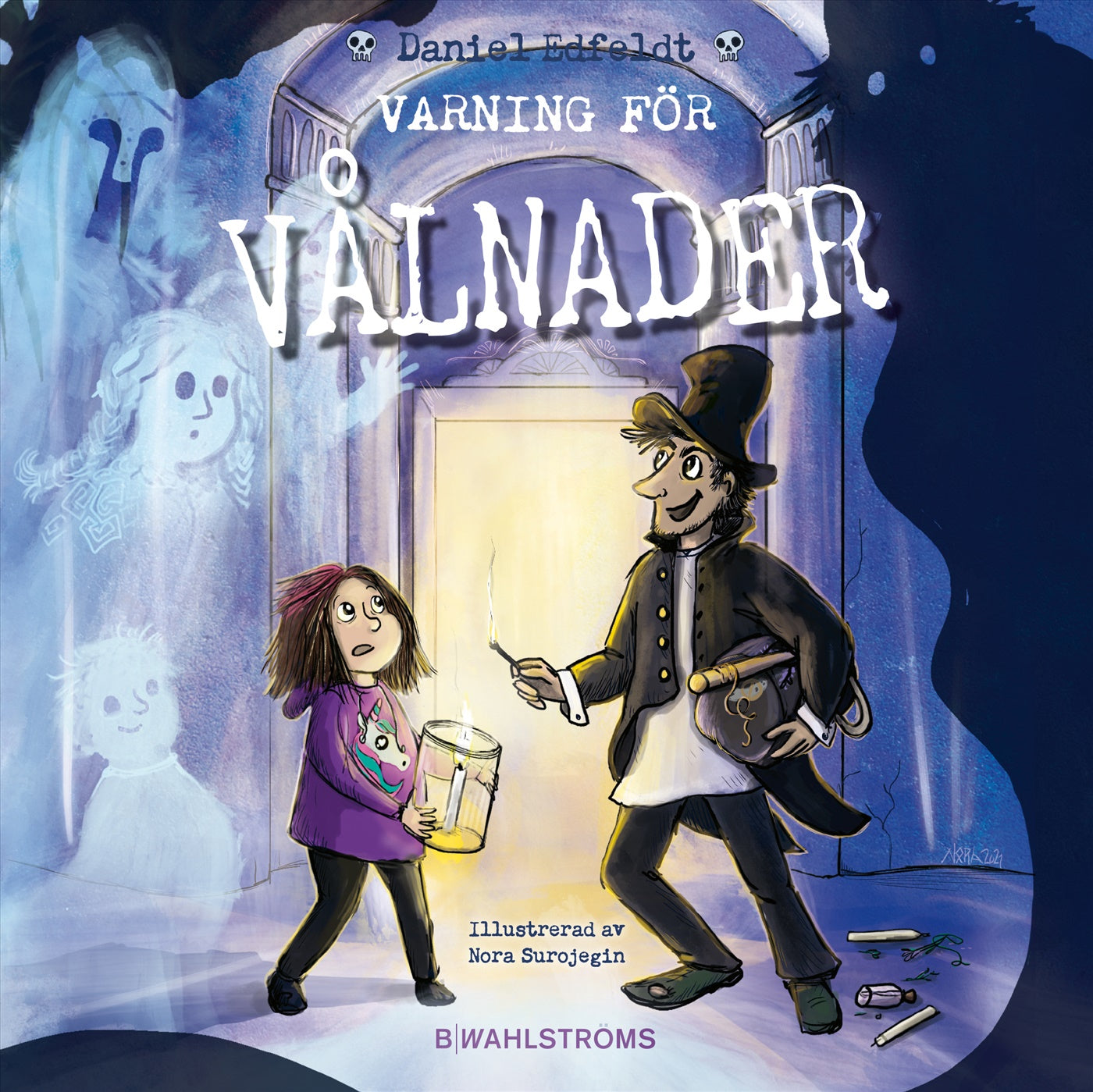 Varning för vålnader – Ljudbok
