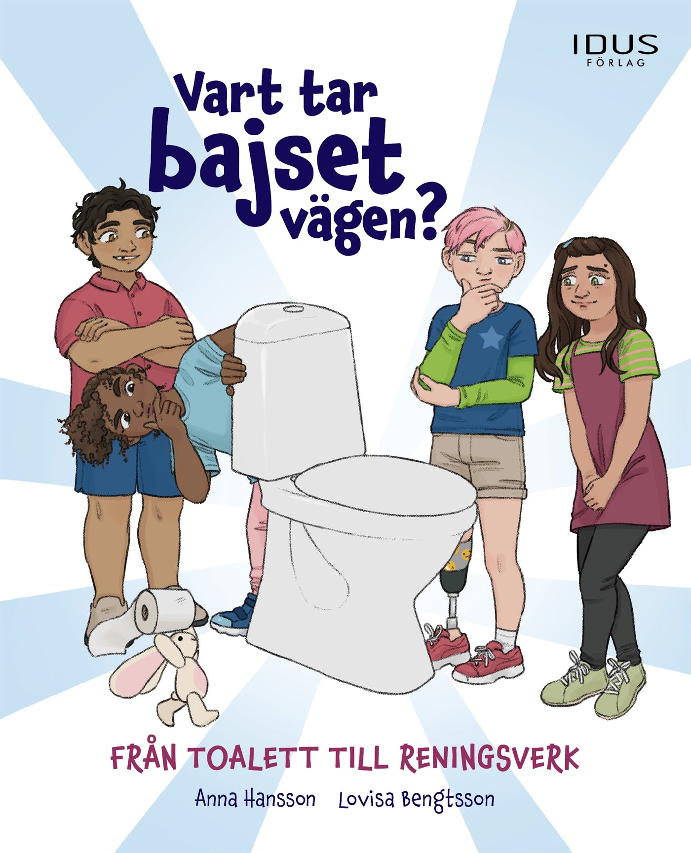 Vart tar bajset vägen - från toalett till reningsverk – E-bok