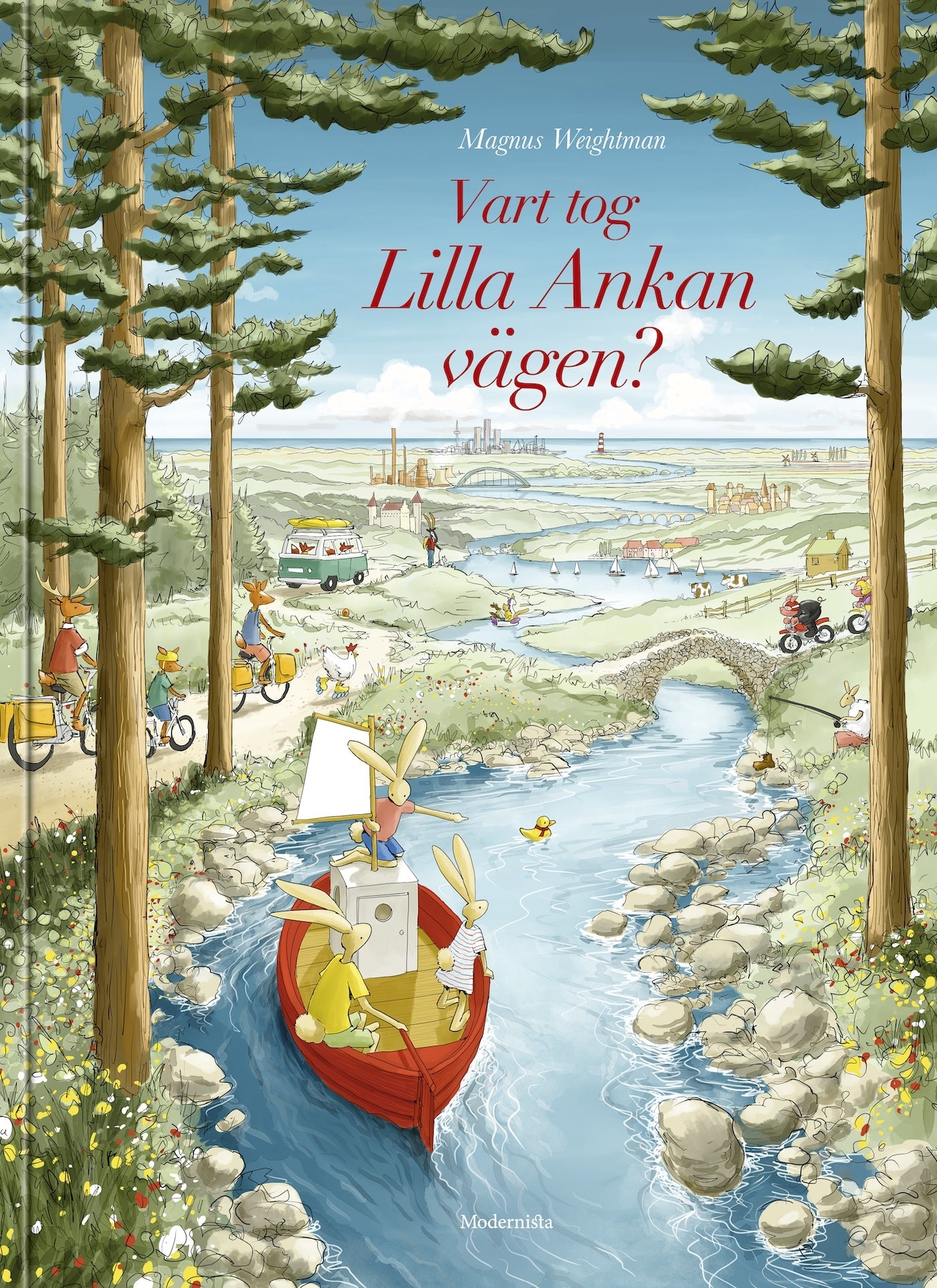 Vart tog lilla ankan vägen? – E-bok