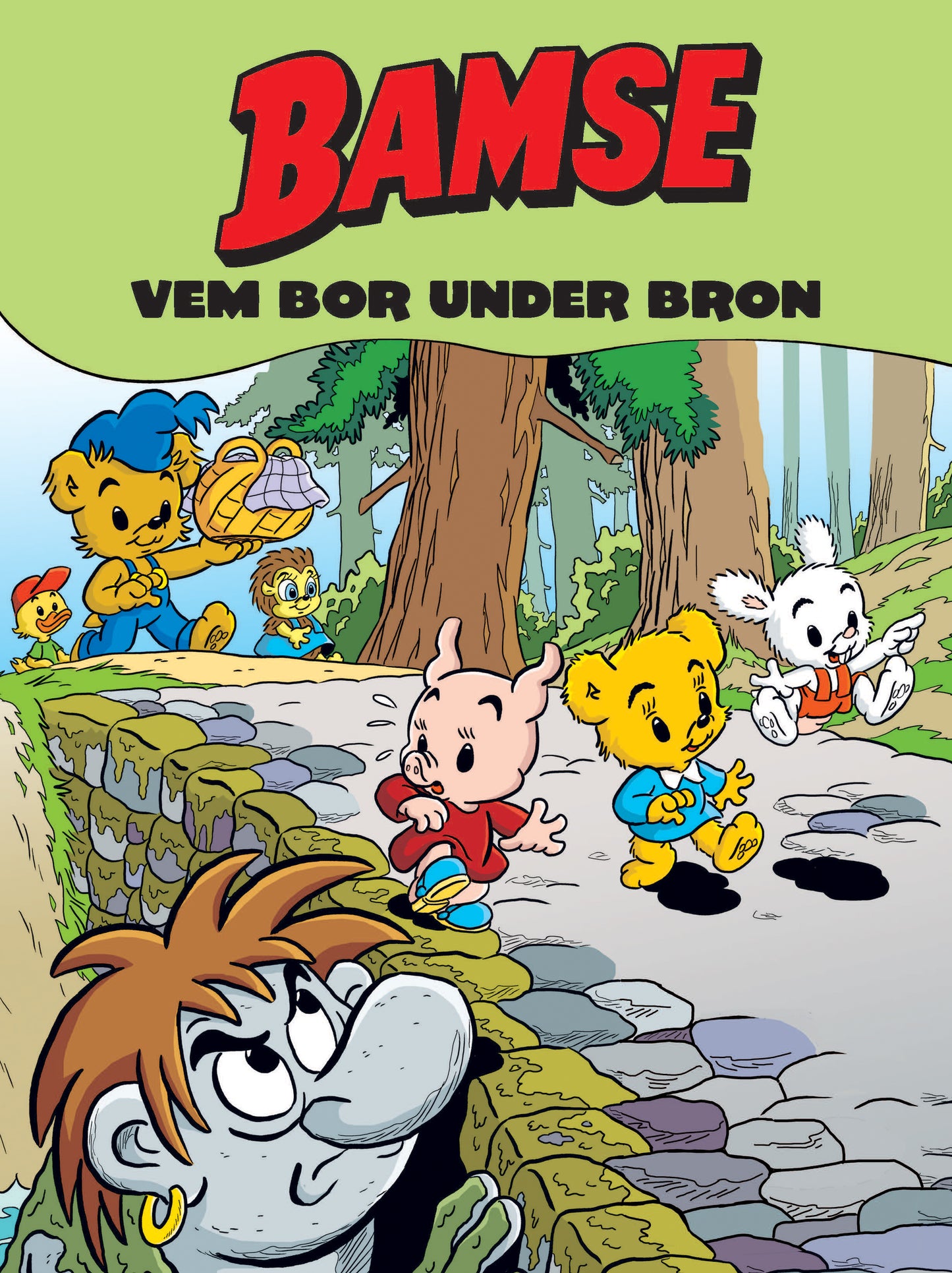 Vem bor under bron  (Läs & Lyssna) – E-bok