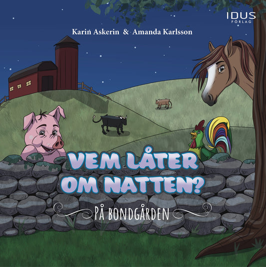 Vem låter om natten? På bondgården – Ljudbok
