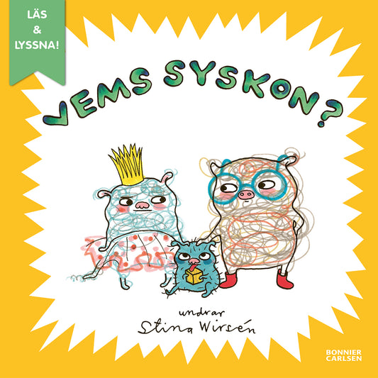 Vems syskon? (e-bok + ljud) – E-bok
