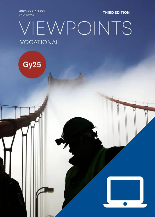 Viewpoints Vocational, digitalt lärarmaterial, 12 mån, Gy25 (OBS! Endast för lärare)