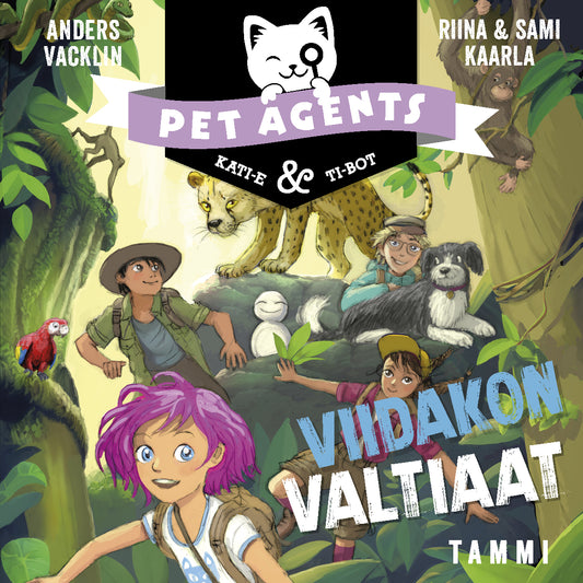 Viidakon valtiaat. Pet Agents 9 – Ljudbok