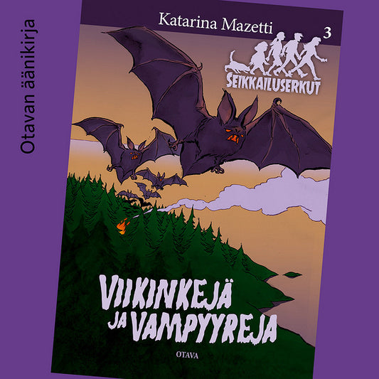 Viikinkejä ja vampyyreja – Ljudbok