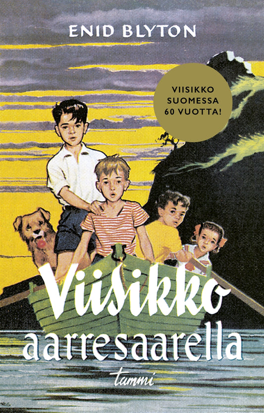 Viisikko aarresaarella – E-bok