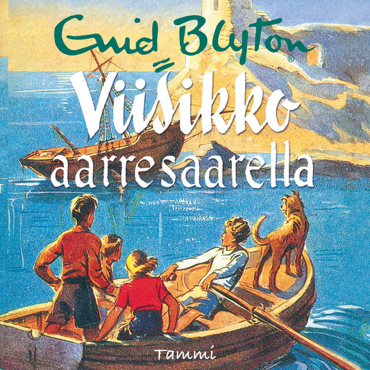 Viisikko aarresaarella – Ljudbok