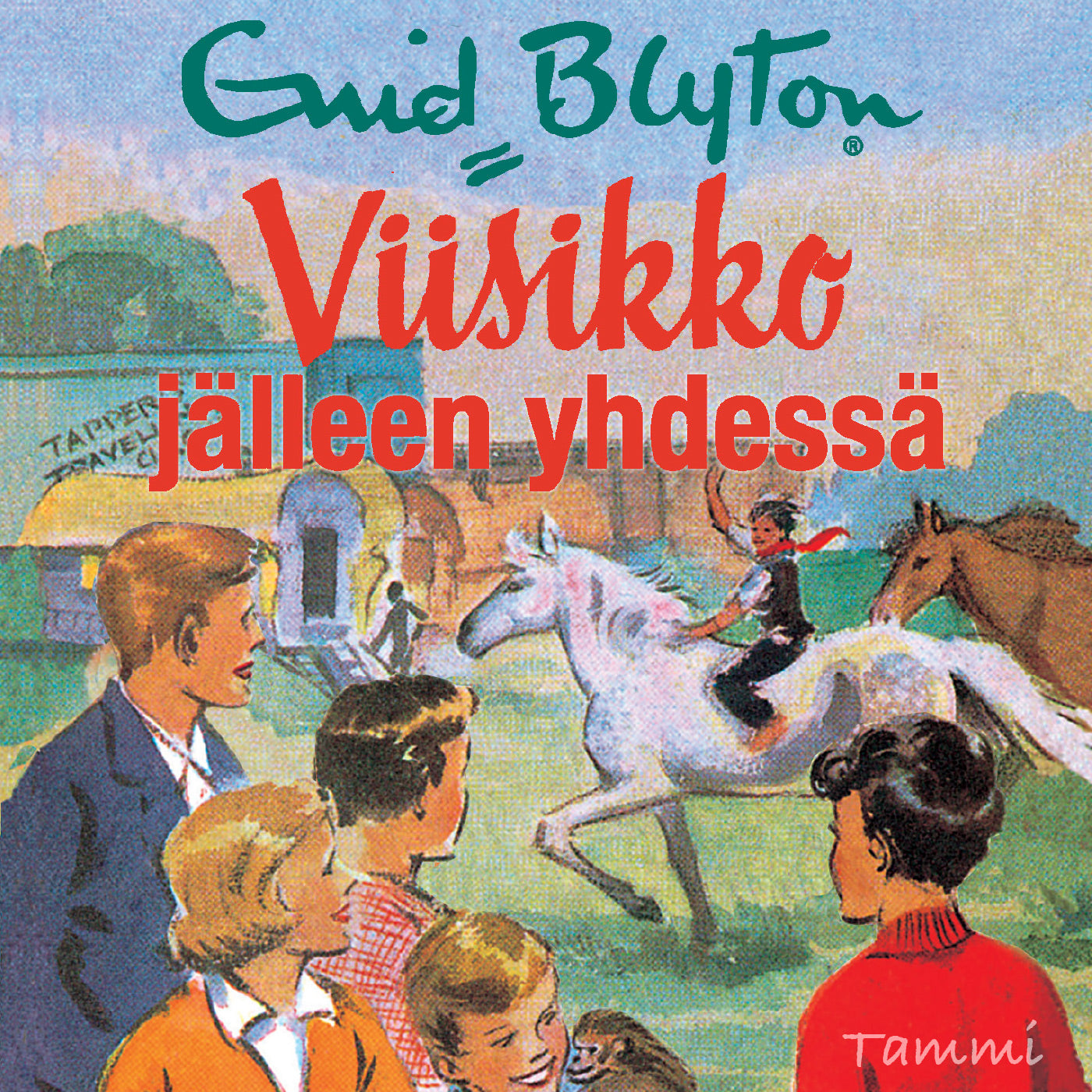Viisikko jälleen yhdessä – Ljudbok