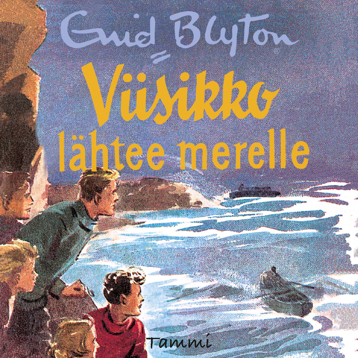 Viisikko lähtee merelle – Ljudbok