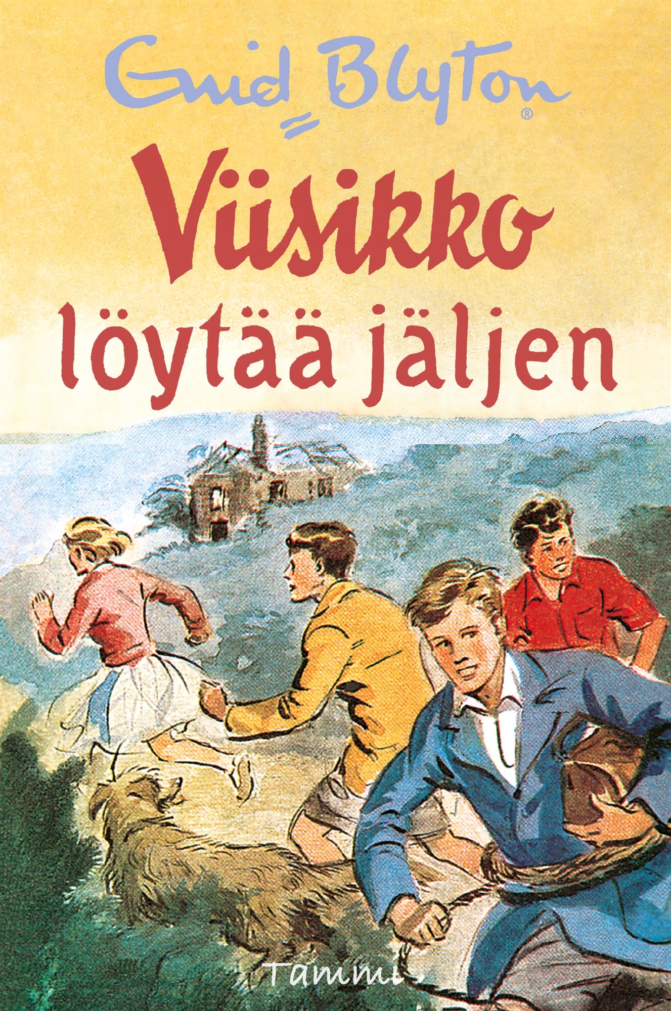 Viisikko löytää jäljen – E-bok